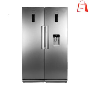 خرید یخچال فریزر دوقلو دیپوینت D5i نقره ای