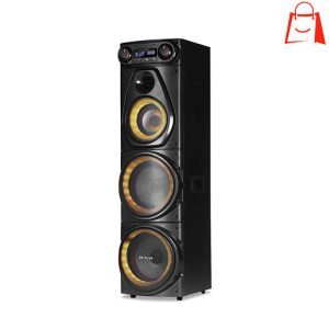 اسپیکر شارژی آیوا مدل AW-X1101DSP PRO با ۲ ساب ۱۰ اینچ